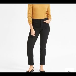 Everlane Authentic Stretch Highrise cigarette Jean